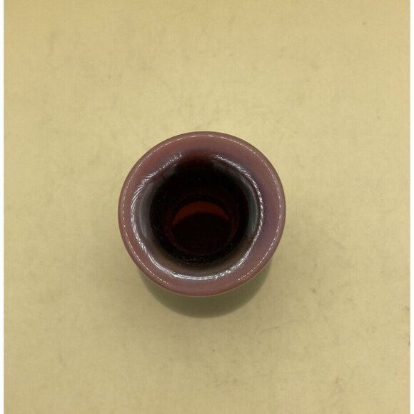 Alder House Oregon Buzz Williams Art Glass 8” Vase Red Signed 1980 Hand Blown - Picture 6 of 10